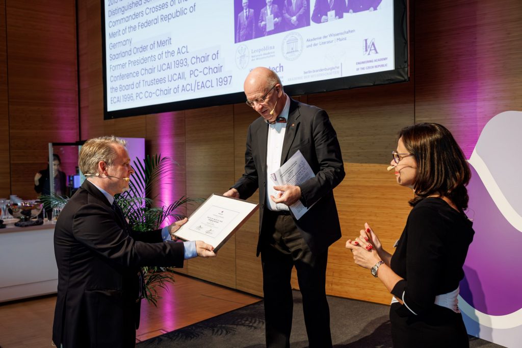 Verleihung Fellowship Wahlster